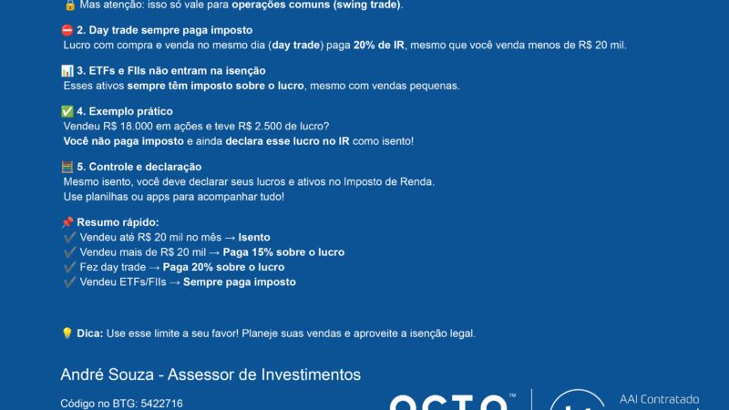 Como Não Pagar Imposto com a Venda de Ações Brasileiras: Guia Completo para Investidores