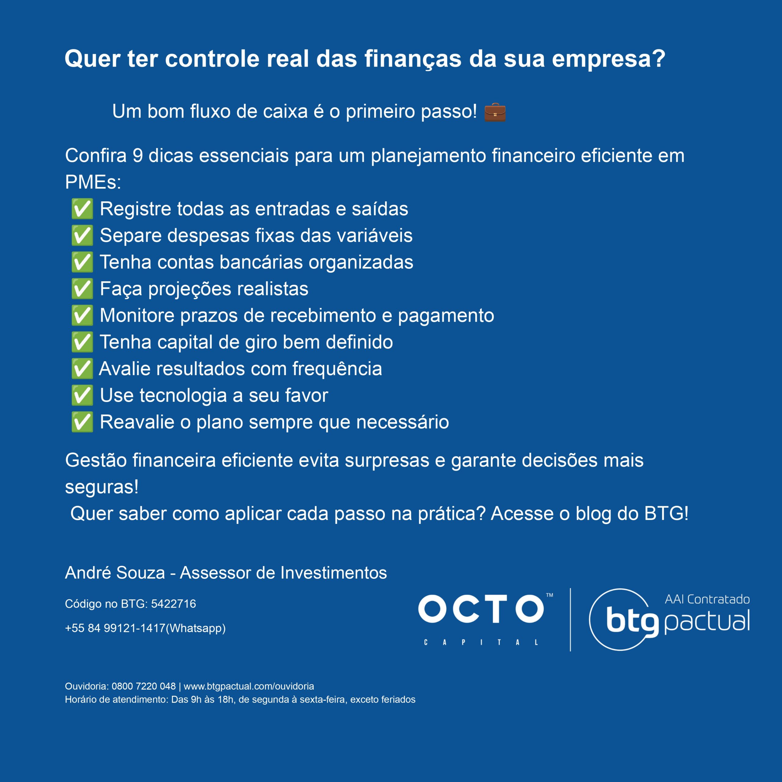 Planejamento financeiro para PMEs: 9 passos para organizar o fluxo de caixa da sua empresa