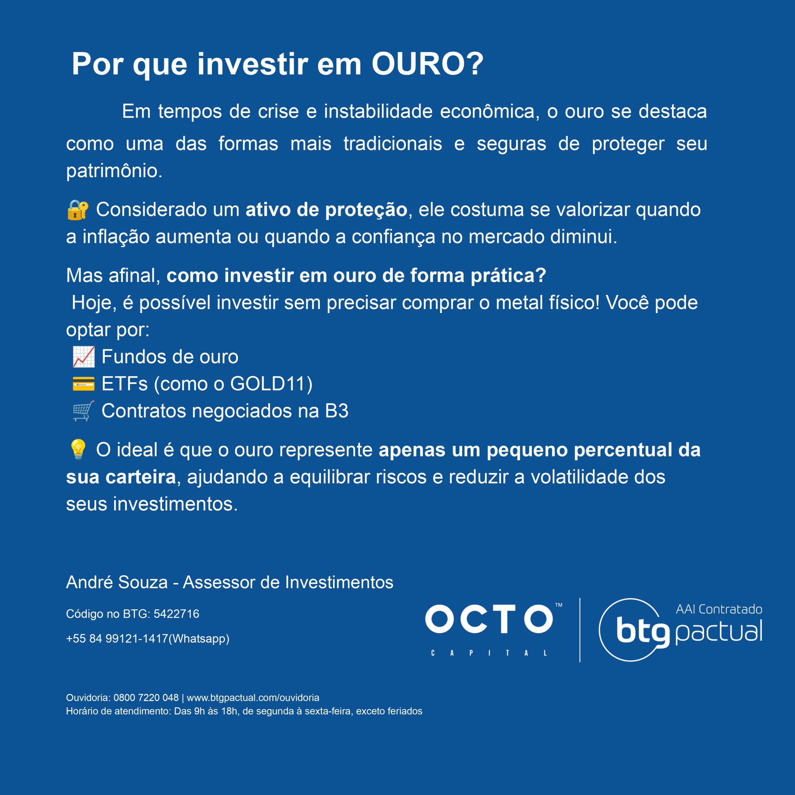 Como Investir em Ouro: Proteja Sua Carteira em Tempos de Crise