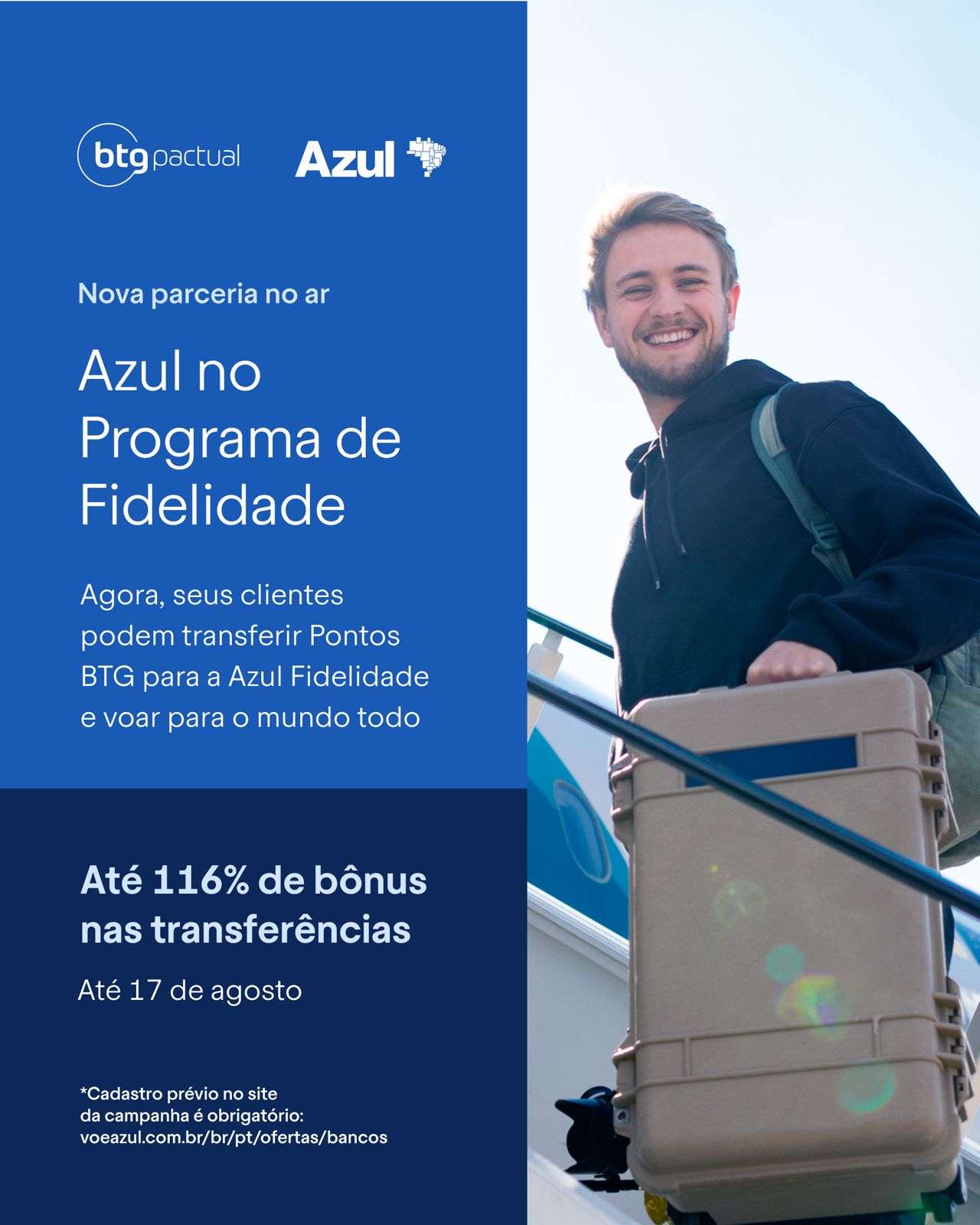 ✈️ Novidade para quem ama viajar! 🌎💙