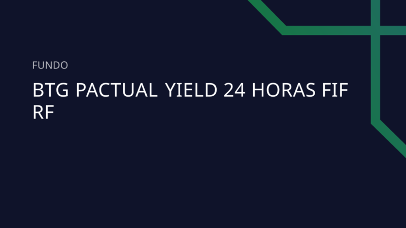 BTG Yield 24 Horas: por que fundos com alta liquidez podem fazer sentido na sua estratégia de investimentos